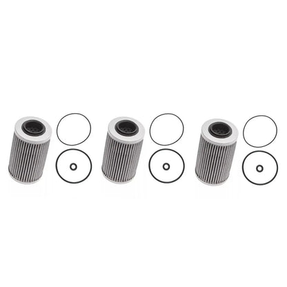3Pack Oil Filter w/ O-rings for Sea-Doo GTI/RXT/RXP/GTX 130-300HP