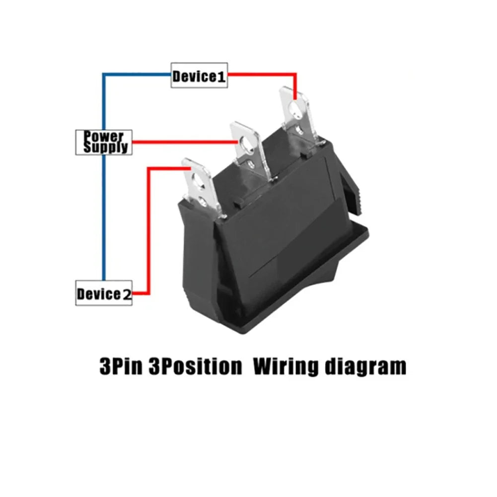 Rocker Switches for Boat KCD3-101/3P SPDT - Brand New for Car Dash