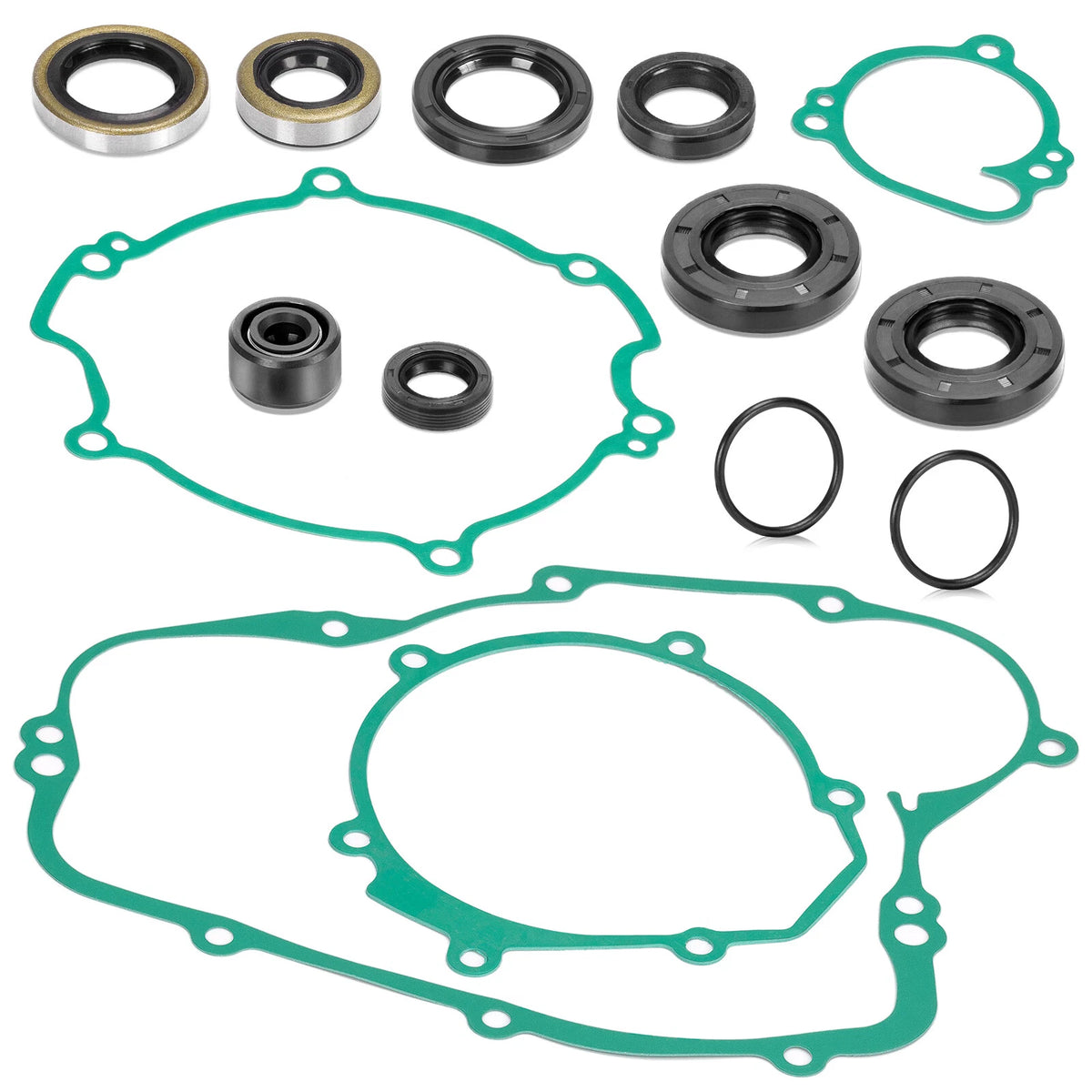 ENGINE REBUILD CRANKSHAFT PISTON GASKETS Seal for KAWASAKI KX 100 (2001-2005)