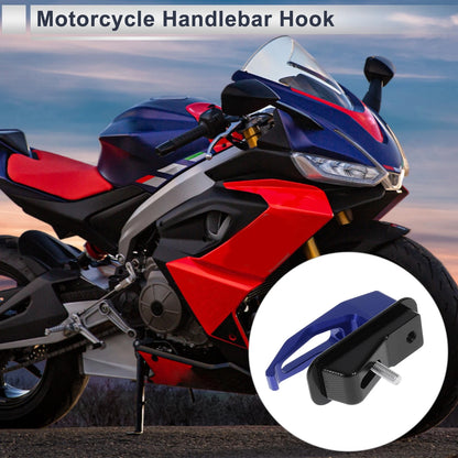 Square Aluminum Alloy Motorcycle Hanging Hook 1 Set Hook for Make Model