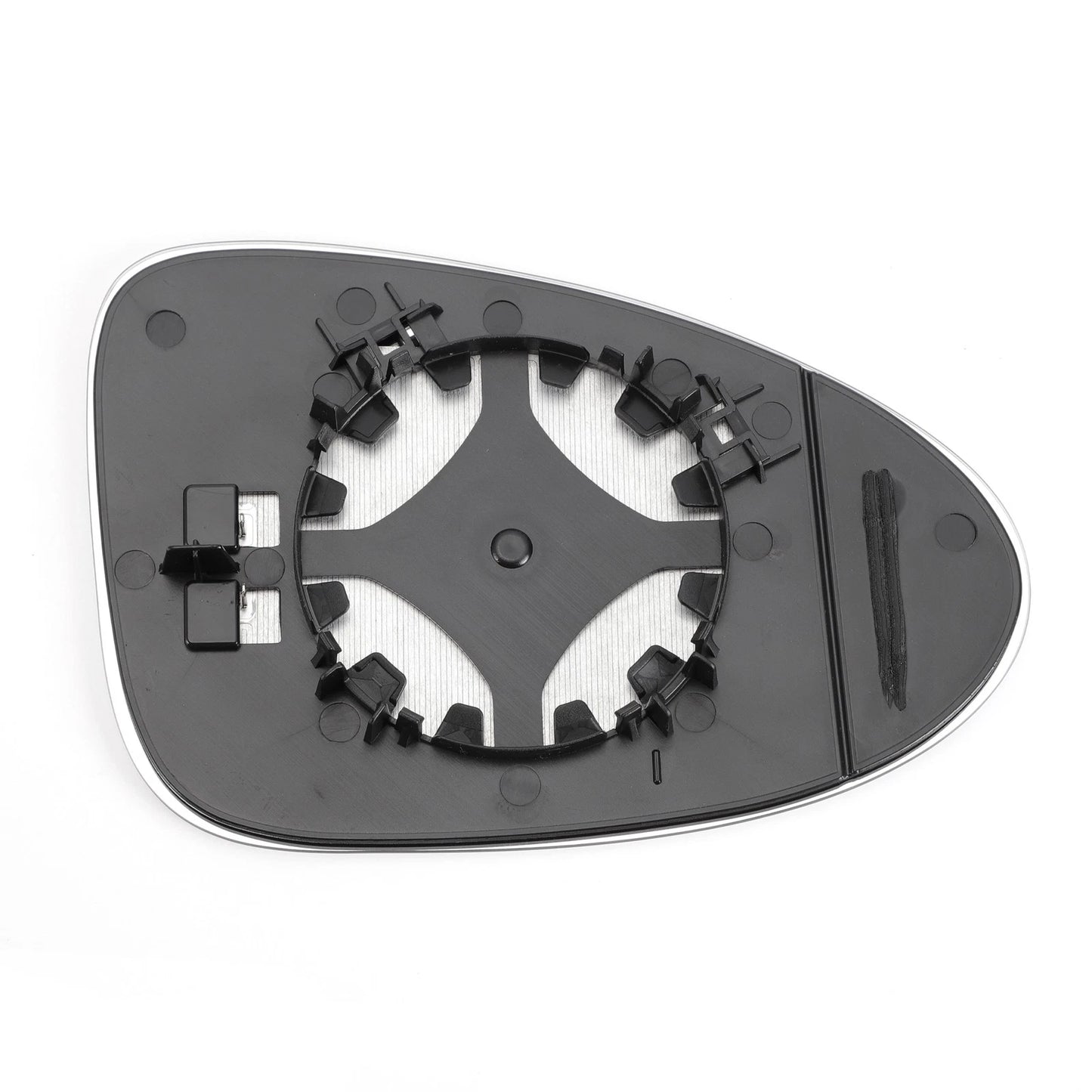 Left Side White Heated Mirror Glass for Porsche Macan (2014-2018)