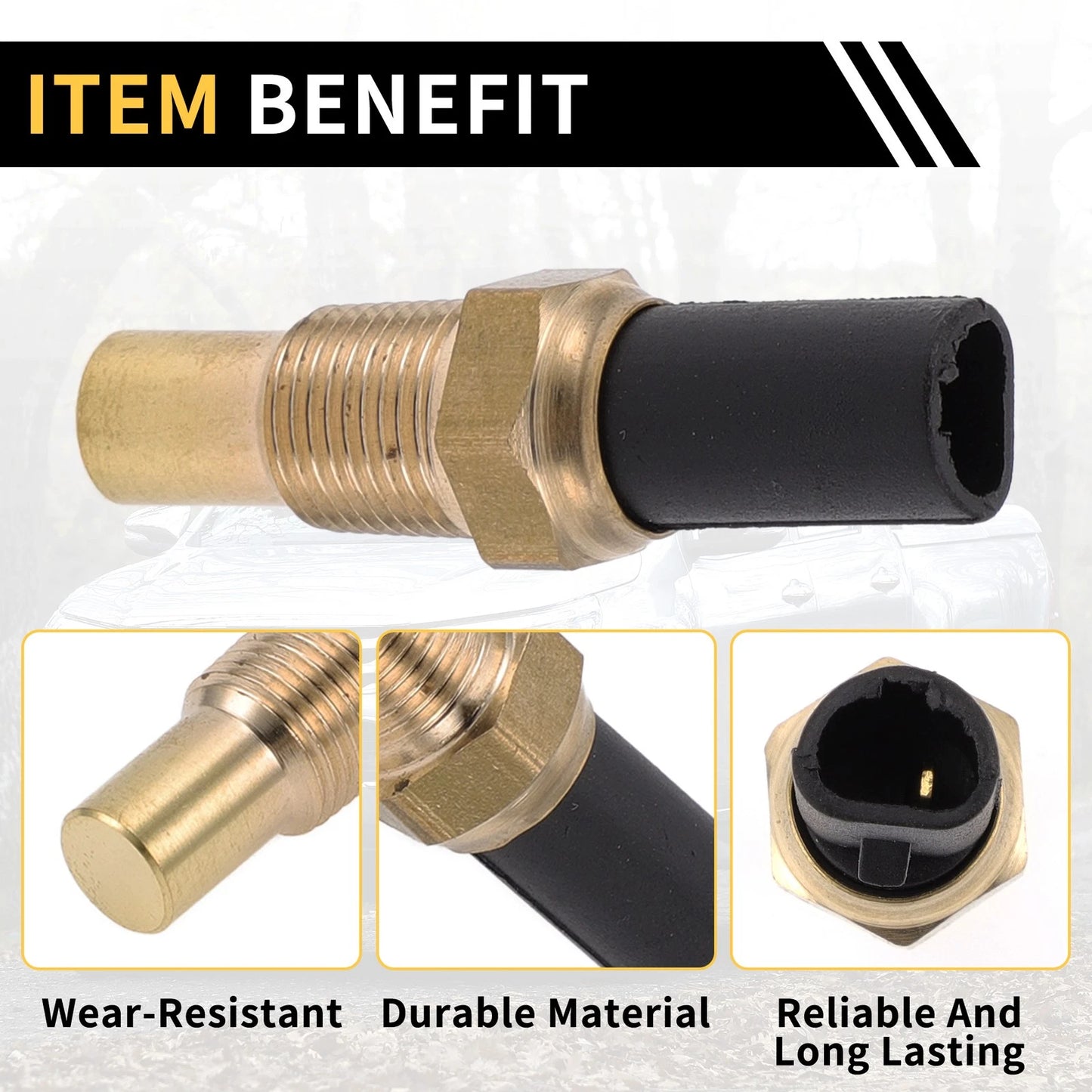 Coolant Temperature Sensor for Toyota 4Runner 2.7L L4 (1996-2002)