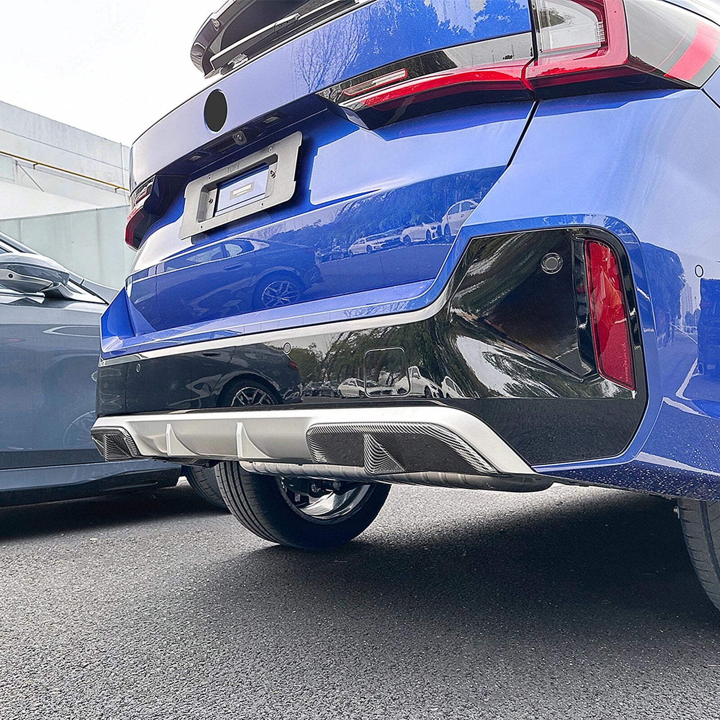 Rear Bumper Diffuser Lip Cover for BMW X1 U11 U12 (2023-2024)