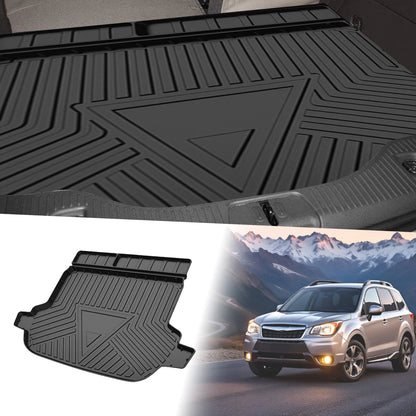 Flat Face Cargo Liner Rear Trunk Mat for Subaru Forester (2013-2018)