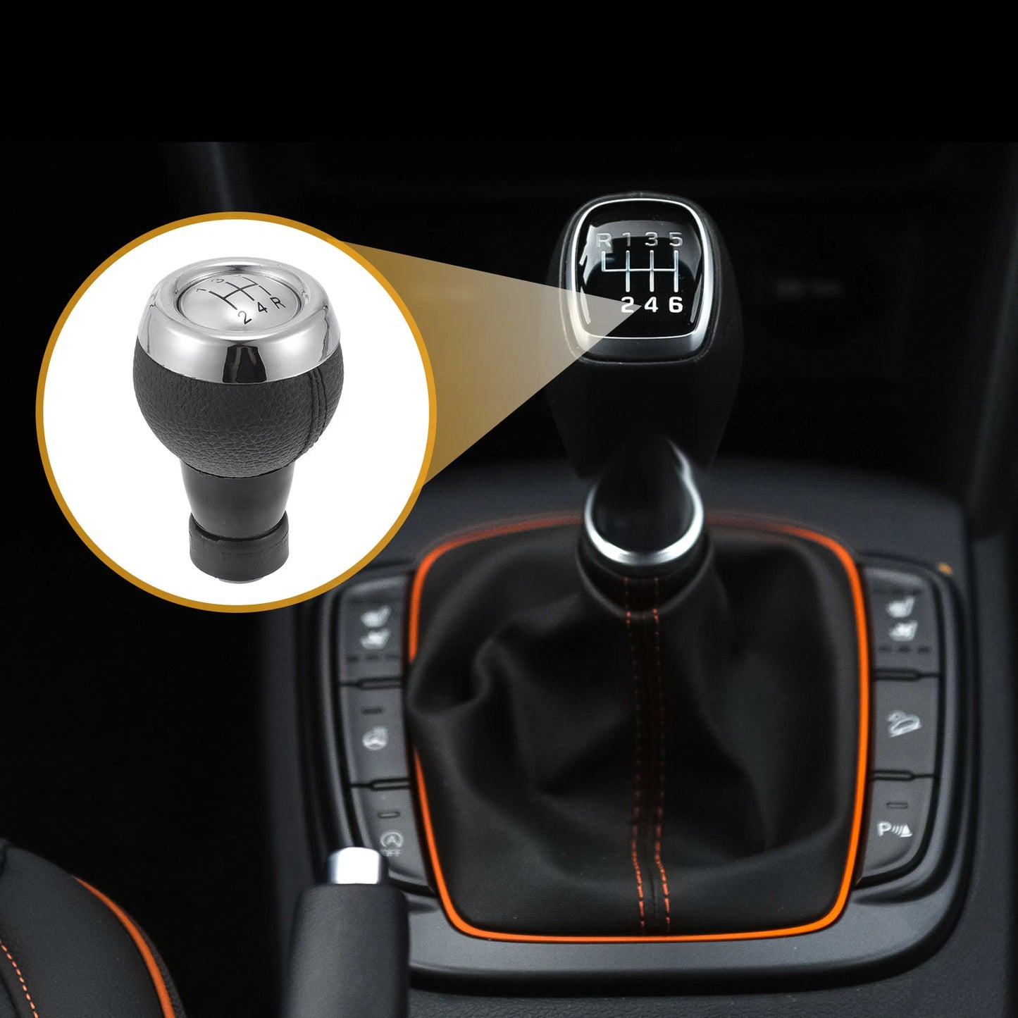 5 Speed Gear Shifter Knob for Mini Cooper R56 (2006-2012)