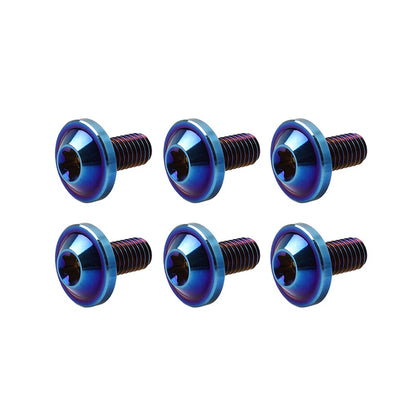 6 x M6x15mm Alloy Torx Head Screws for Bike Motorcycle