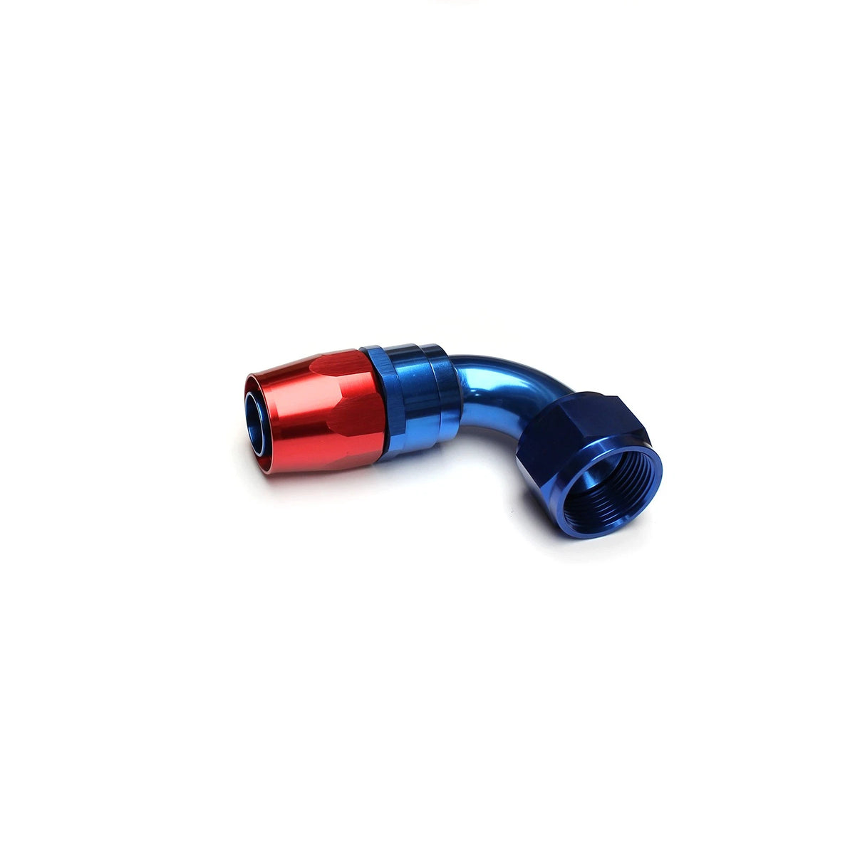 90 Degree Aluminum Swivel Braided Hose End Fitting -8 AN for Car Model