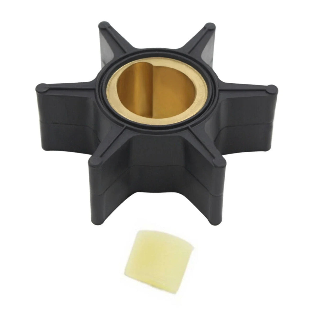 New Impeller & Key for Johnson/Evinrude 20-35HP Outboards (1985-2010)