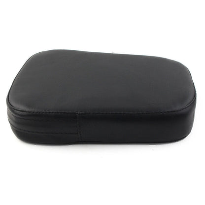Sissy Bar Backrest Cushion Pad for Harley Chopper Black