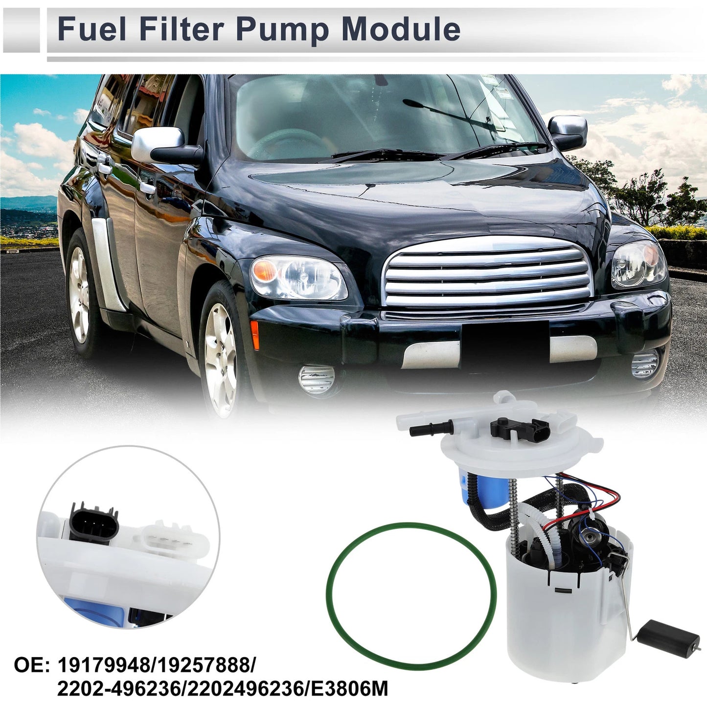 Fuel Pump Assembly for Chevy HHR L4 2.2L/2.4L Flex (2009 - 2011)