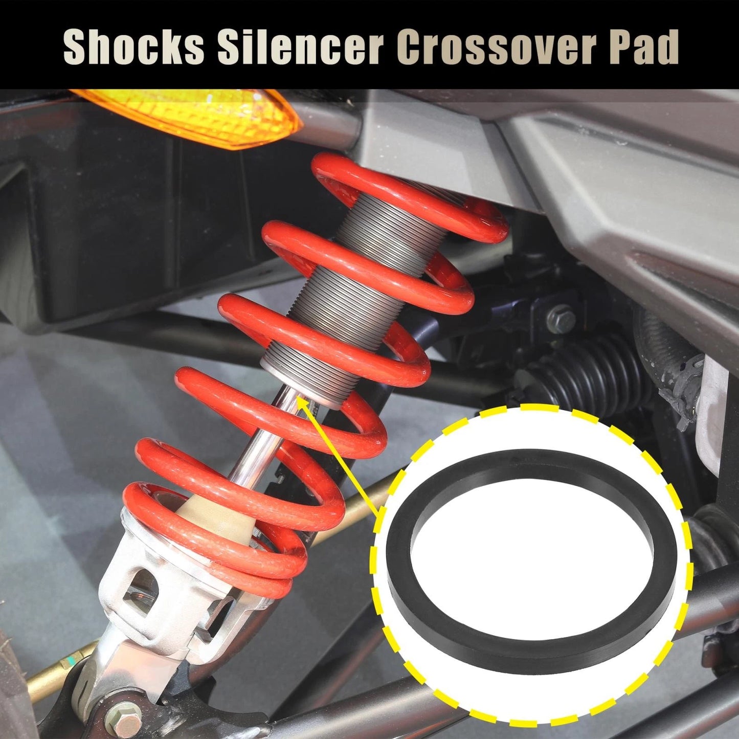 4 x Shock Absorbers Crossover Rings for Kawasaki KRX 1000 UTV (2020–2021)