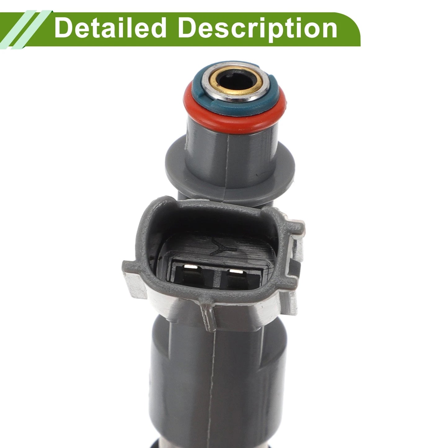 Fuel Injector / 1 Pcs / Gray Silver Tone for Toyota Tacoma 2.7L (2005–2014)