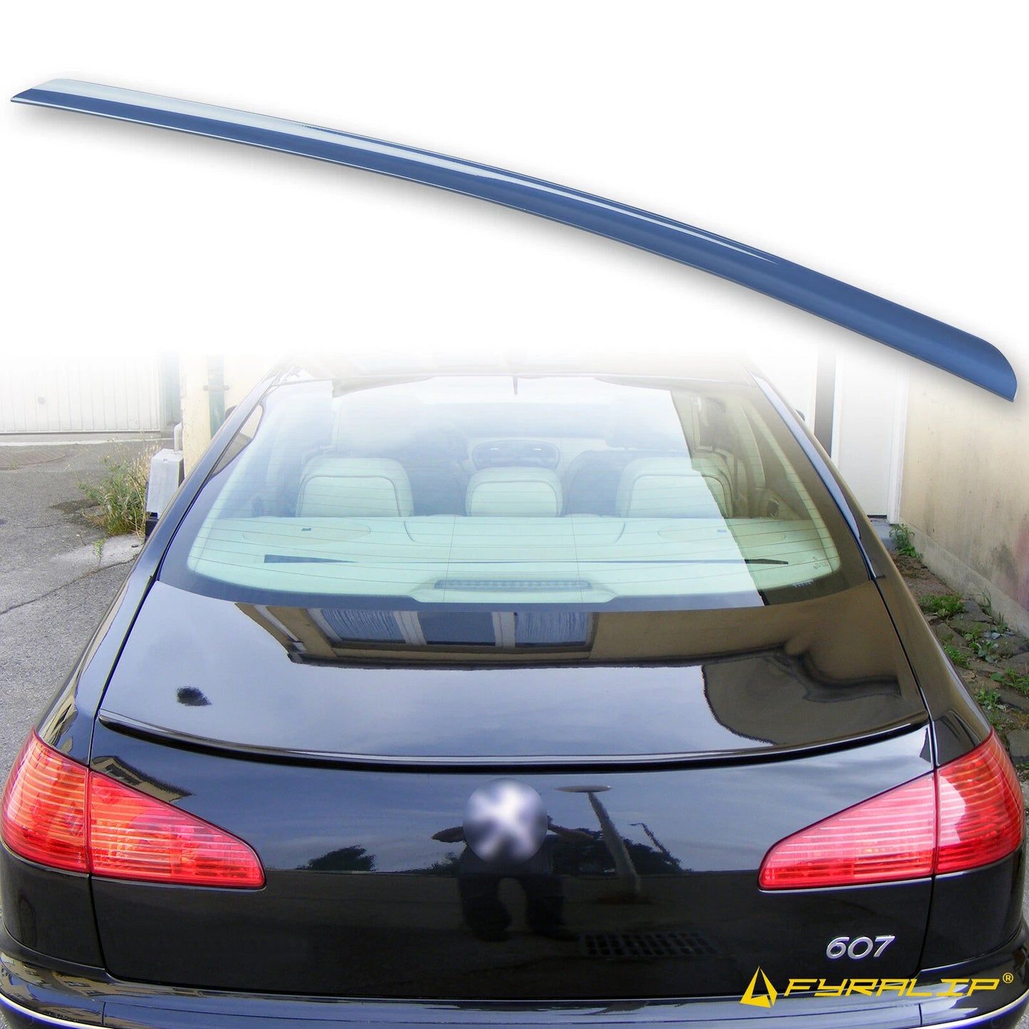 Boot Lip Spoiler for Peugeot 607 (1999-2010)