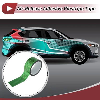 Tape Pinstripe 50mmx50m for Car, Motorcycle and Boat Laser Green 1 Pcs