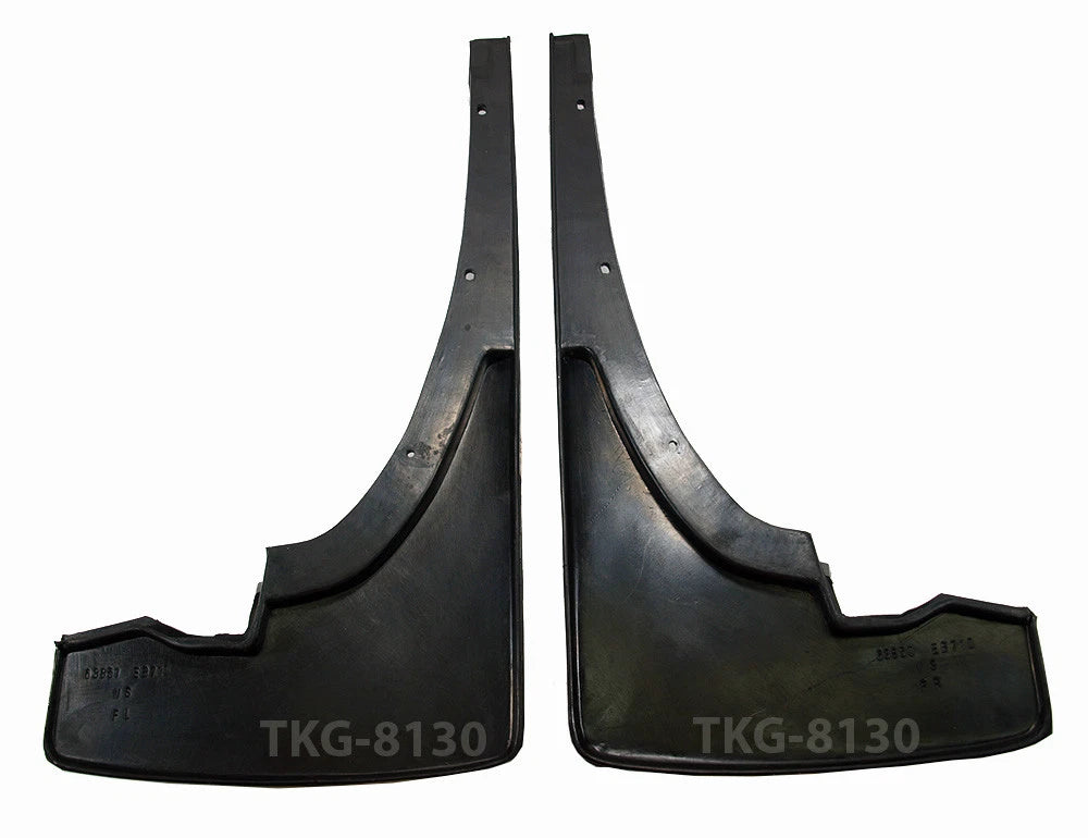 2 x Front & Rear Splash Guards for Nissan Navara D40 (2005-2014)