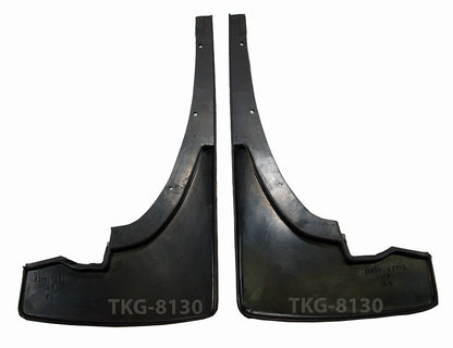 2 x Front & Rear Splash Guards for Nissan Navara D40 (2005-2014)