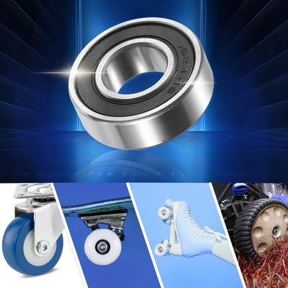 8 Pcs 15.857x34.925x11.112mm Single Row Deep Groove Ball Bearings for MakeModel