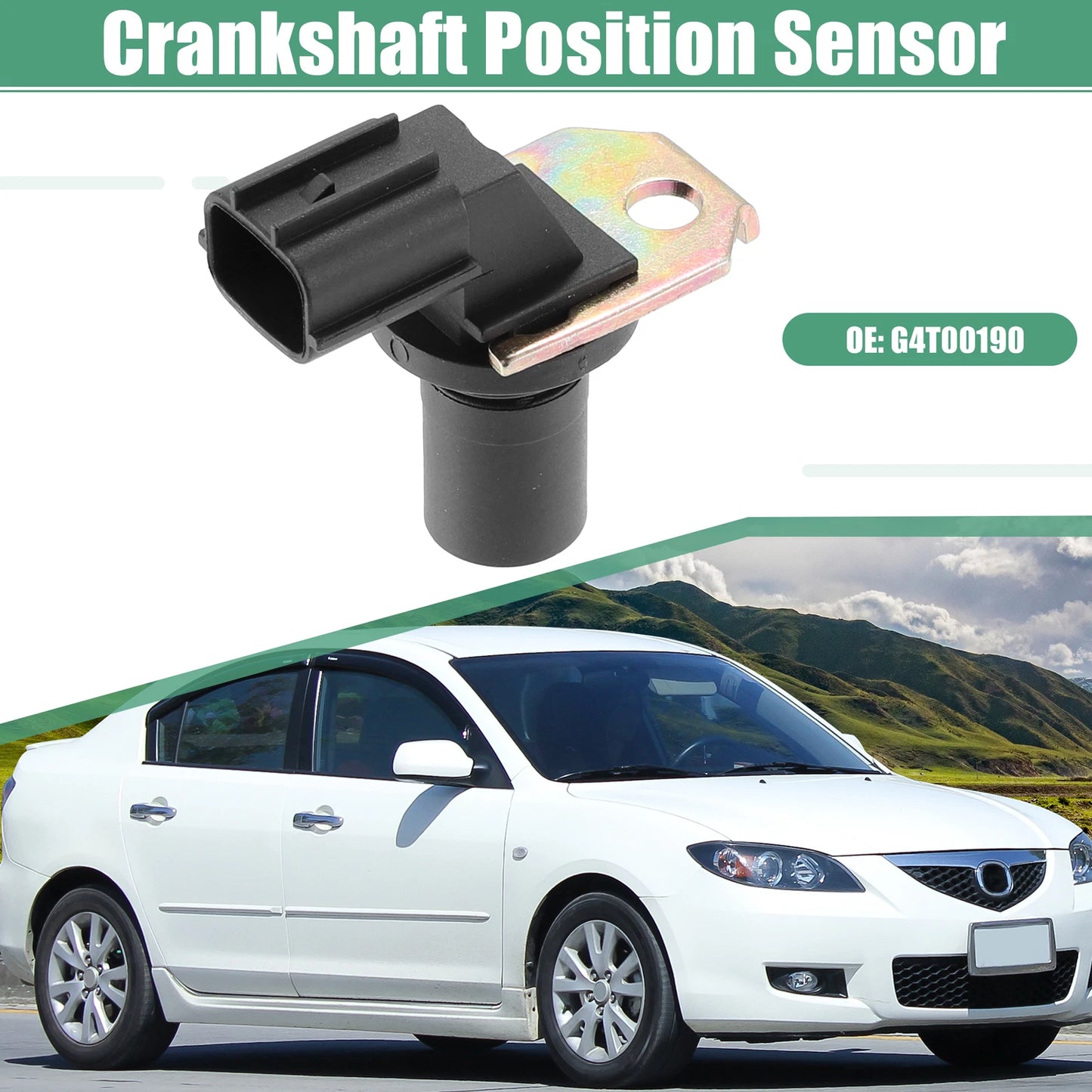 Crankshaft Position Sensor for Mazda 3, 6 (2004-2010, 2003-2010)