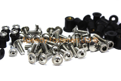 Verkleidung Frontscheibe Schraube Edel for Kawasaki Ninja ZX-10R (2006–2007)
