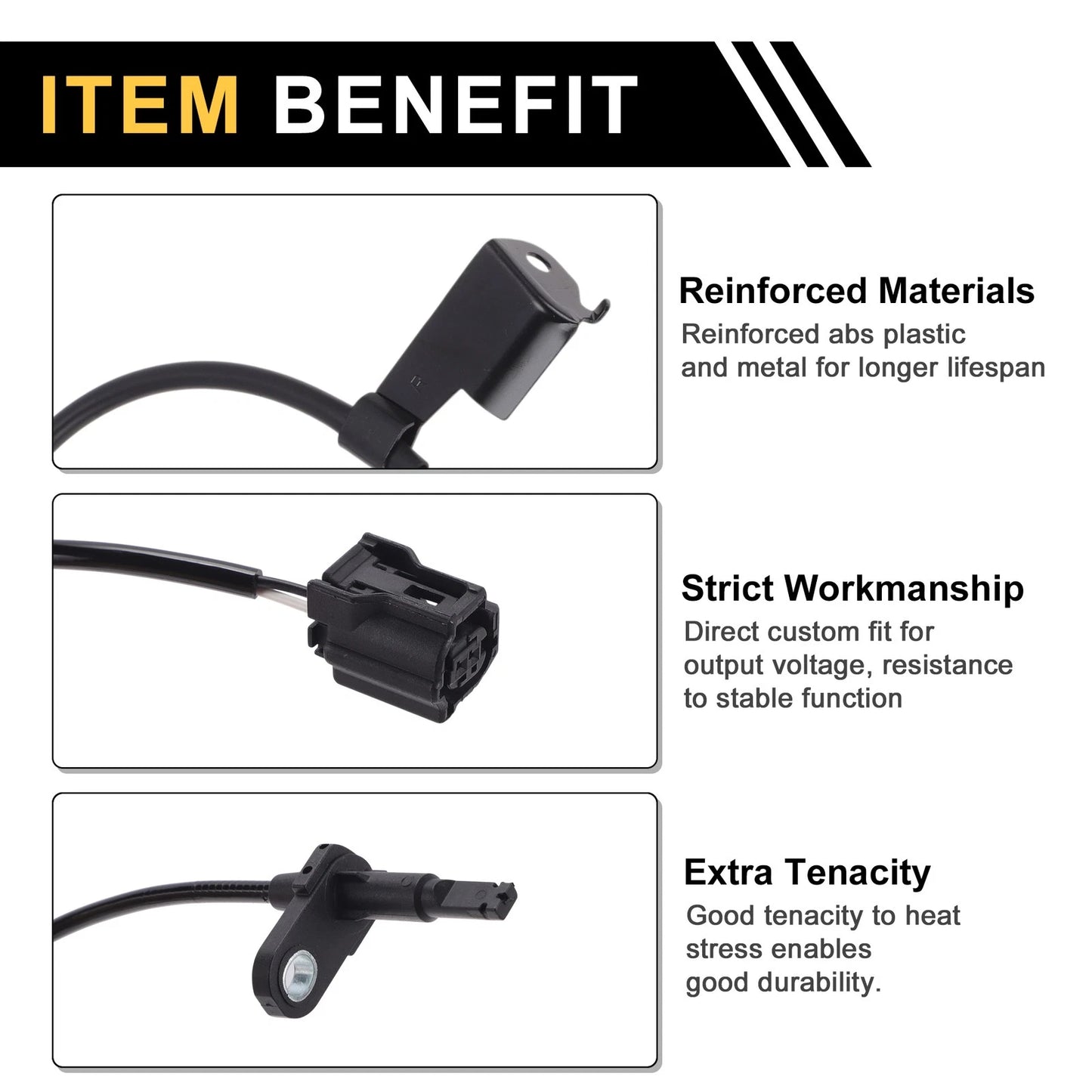 ABS Wheel Speed Sensor for Toyota Corolla (2020-2023) 1Pc Right Front