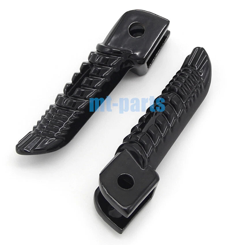Black Front Footrest Pegs for Suzuki GSX-R1000 GSXR1000 (2005-2018)