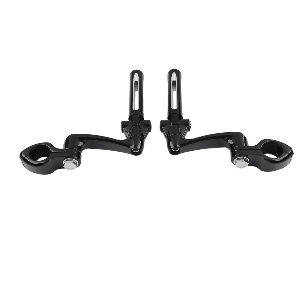 1.25" Highway Bar Male Mount Footpegs for Harley Touring Road Glide (2009-2023)