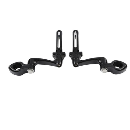 1.25" Highway Bar Male Mount Footpegs for Harley Touring Road Glide (2009-2023)