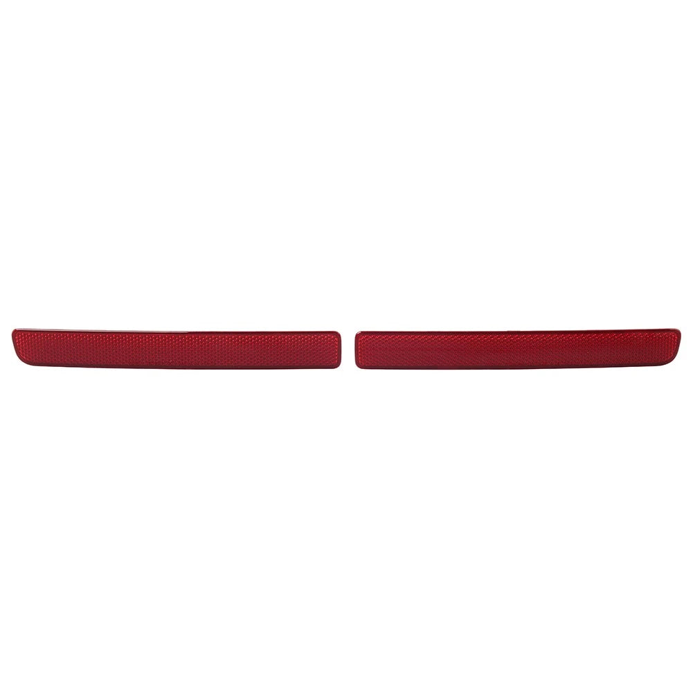 Rear Bumper Reflector Red Lens Pair for Land Rover Discovery (2004-2016)