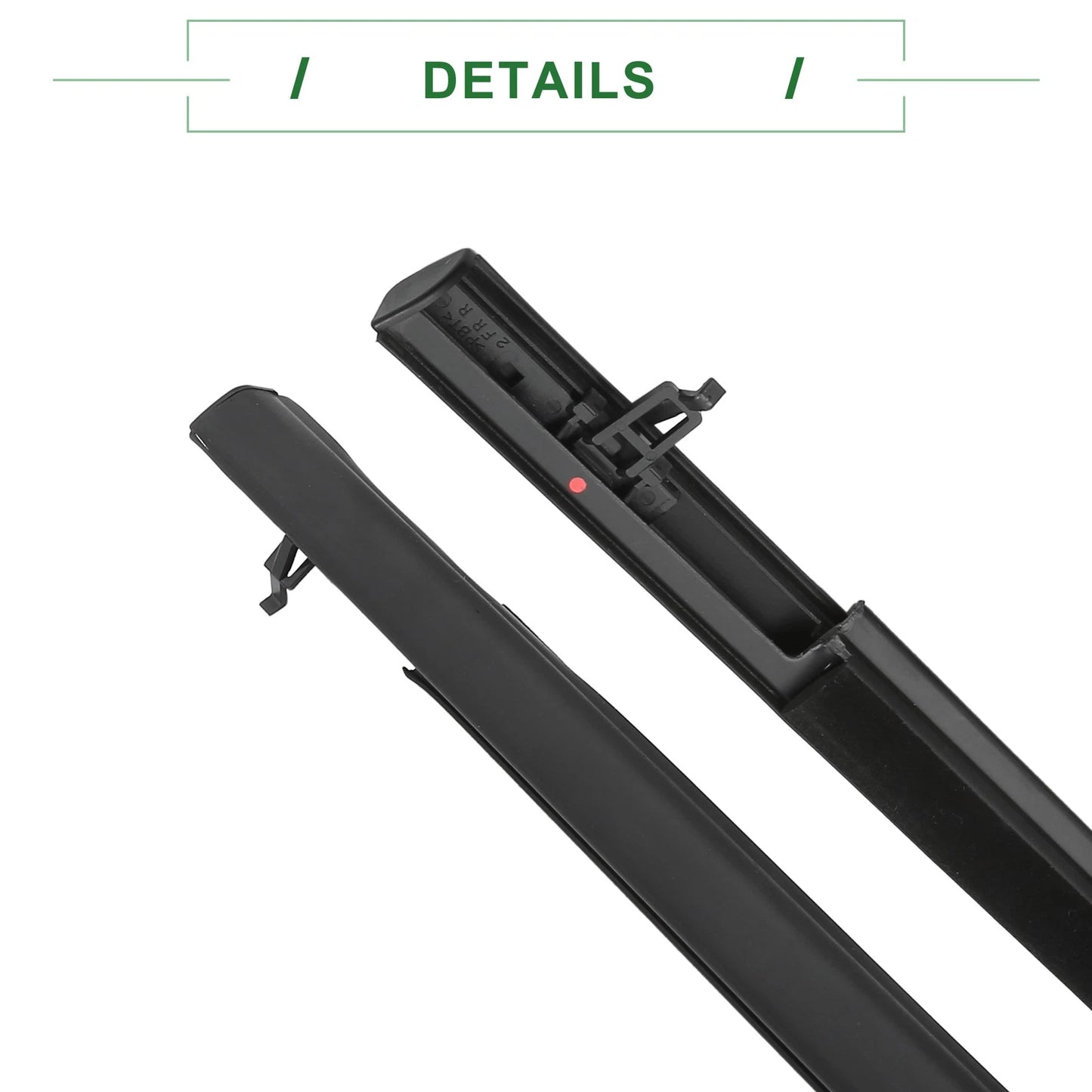 4pcs Weatherstrip Window Seal for Honda HR-V (2016-2020) Black