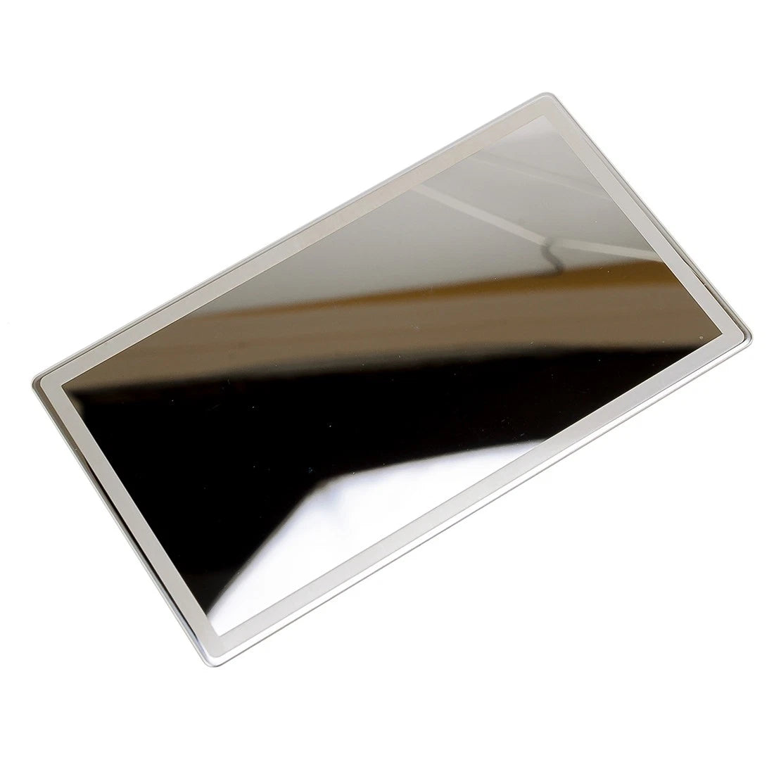 Stainless Steel Sun Visor Makeup Mirror for Car Accessories