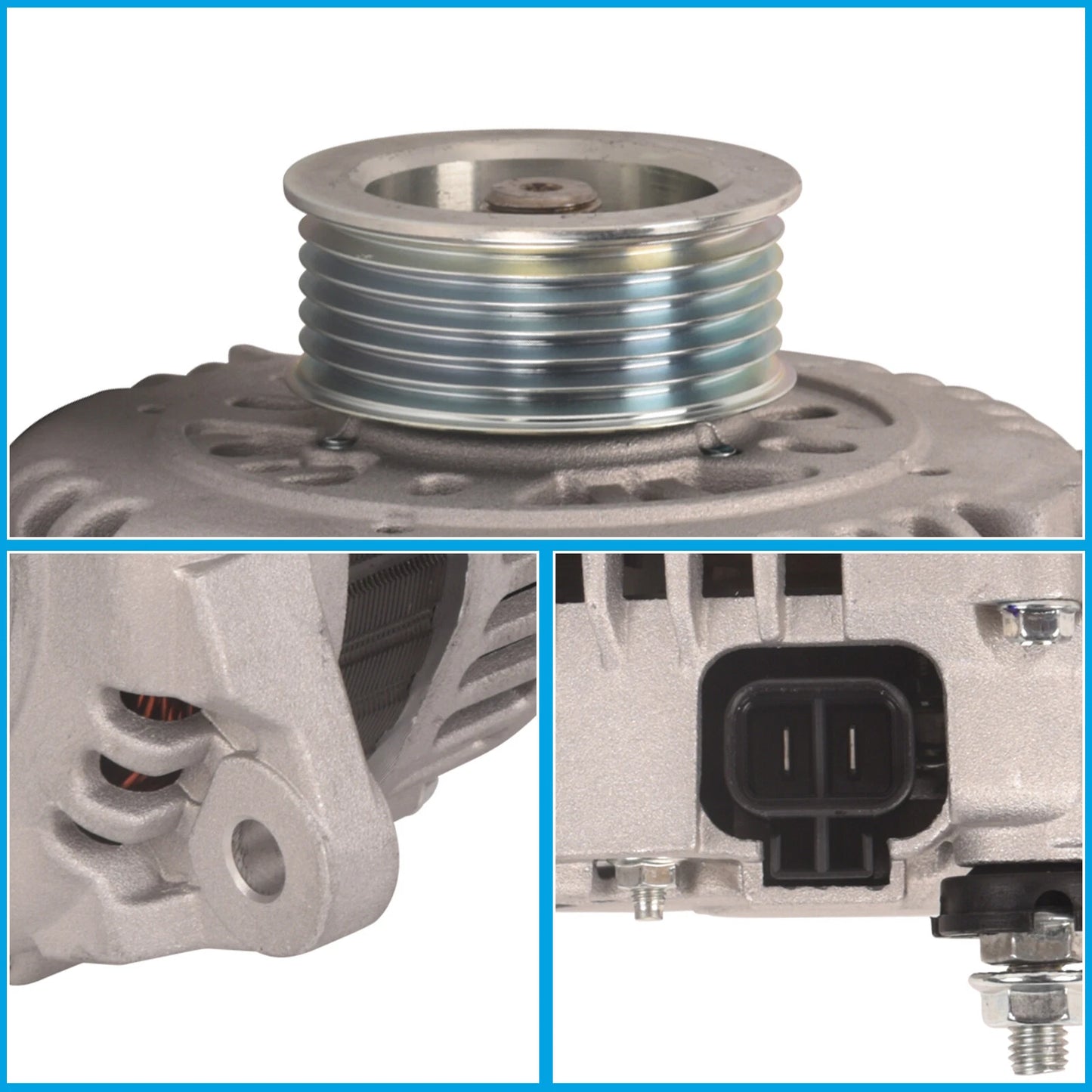 Alternator 110A for Nissan Patrol GU Y61 4.8L Petrol TB48DE (2001-2012)