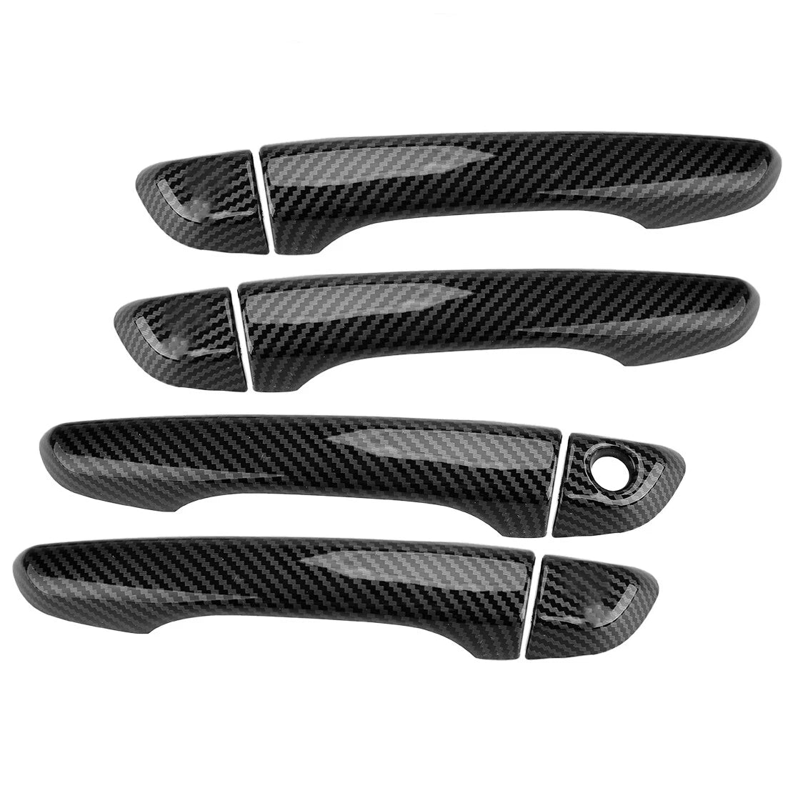 Carbon Fiber Door Handle Cover Trim for Hyundai Elantra (2017-2020)