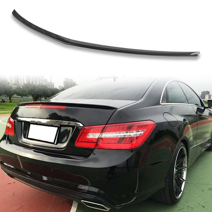Rear Boot Spoiler for Mercedes Benz C207 (2010-2017) Gloss Black