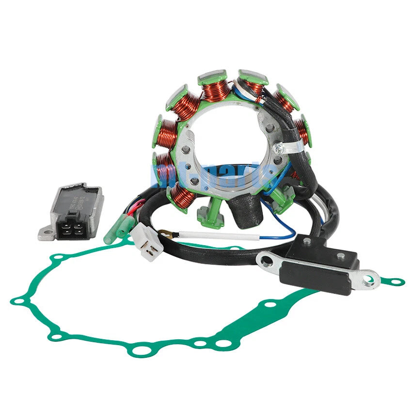 Magneto Stator, Regulator Rectifier, Gasket for Yamaha SRX400, SRX600 (1986)