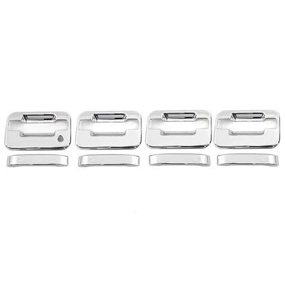 Chrome Door Handle Cover Overlay Trim 2 x for Ford F-150 (2004-2014)