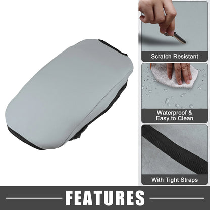 Car Center Console Armrest Cover for Toyota Camry (2012-2017) Gray