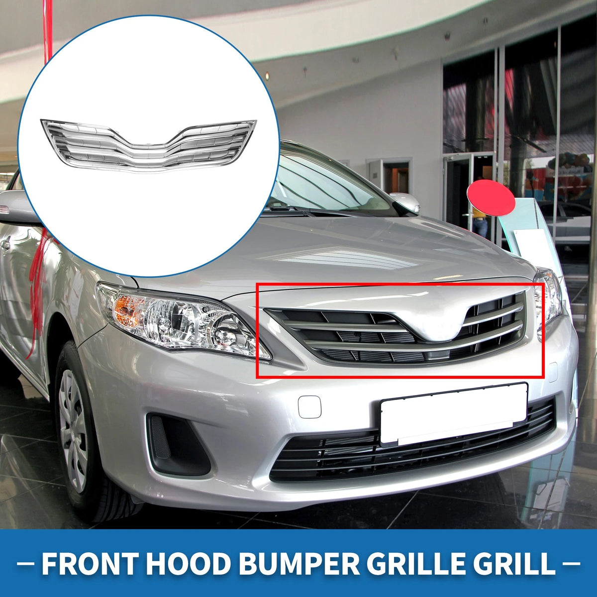 Hood Bumper Grille for Toyota Camry (2010)