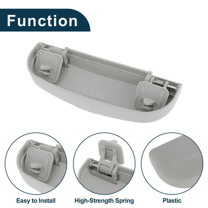 Sunglasses Case for BMW X1 U11 iX1 2022-2024 Eyeglasses Holder Grey