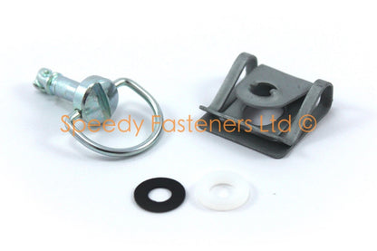 Dzus Quick Release Bolts / 6mm x 15mm–35mm / Fairing for Motorcycle