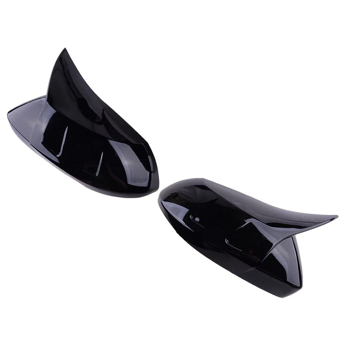 2 x Horn Style Car Exterior Mirror Caps for Toyota Corolla (2020-2021)