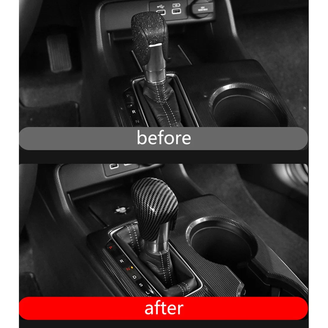 Gear Knob Head Handle Cover for Honda Civic 11th (2022)