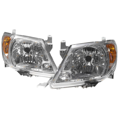 Headlights Pair LH+RH for Toyota Hilux (2005–2008)