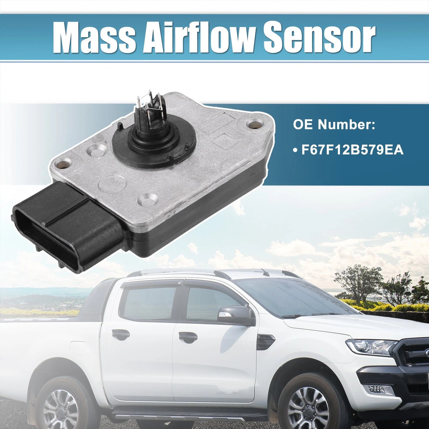 Mass Airflow Sensor for Ford Aerostar V6 3.0L (1996-1997)