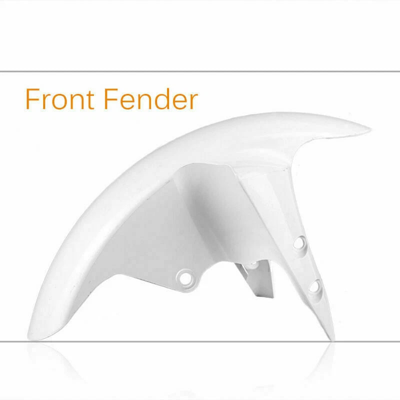 Front Mud Guards for Yamaha YZF R1 (2002-2003) - White