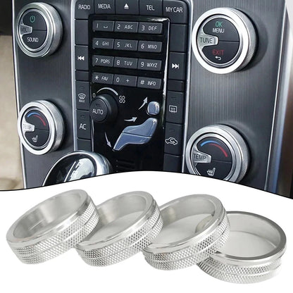 Knob Cover Set for Volvo XC60 S60 S80 V40