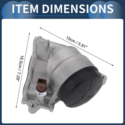 Oil Filter Housing with Sensors for BMW 128i