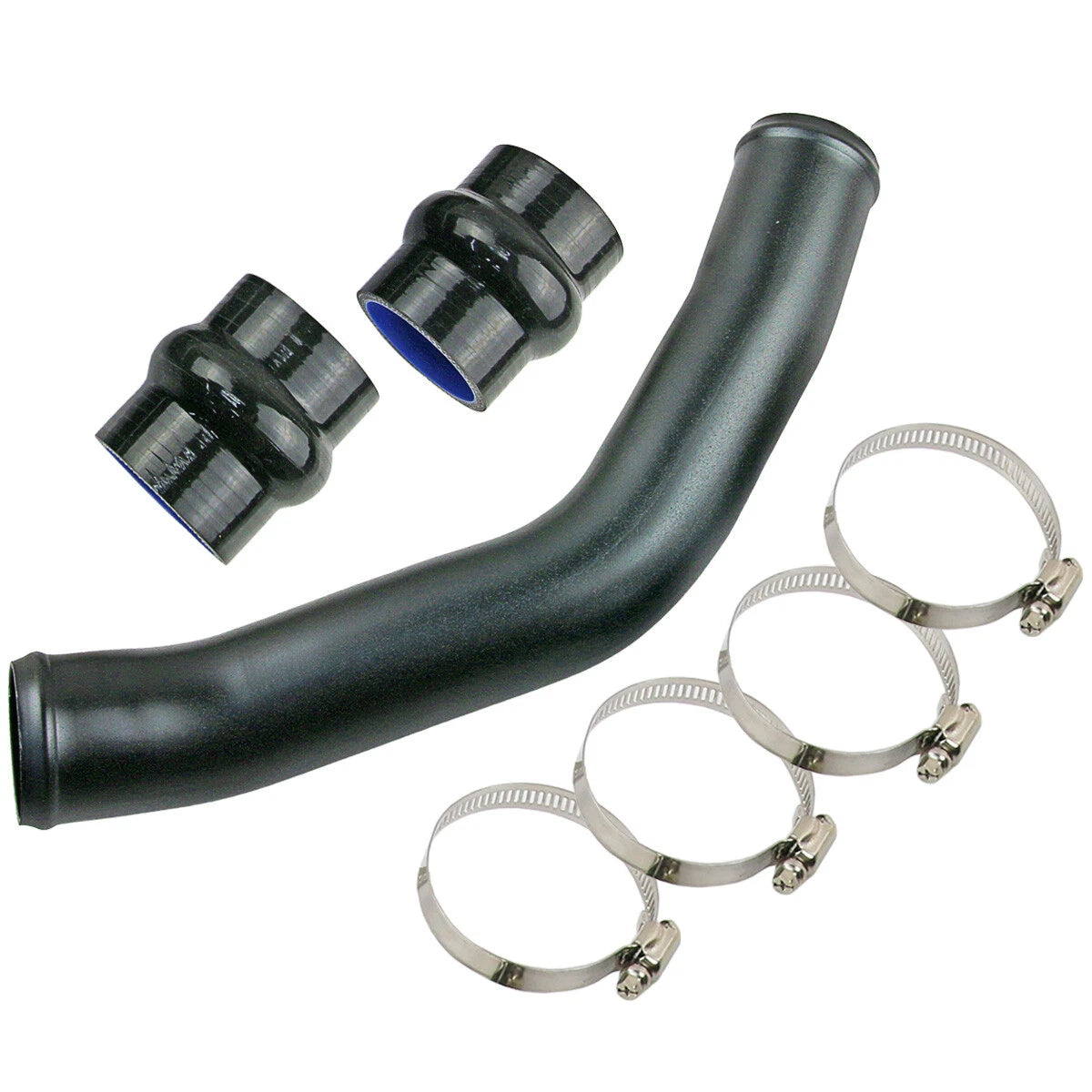 2" Black Turbo Intercooler Piping for Isuzu D-Max RC (2015-2020)