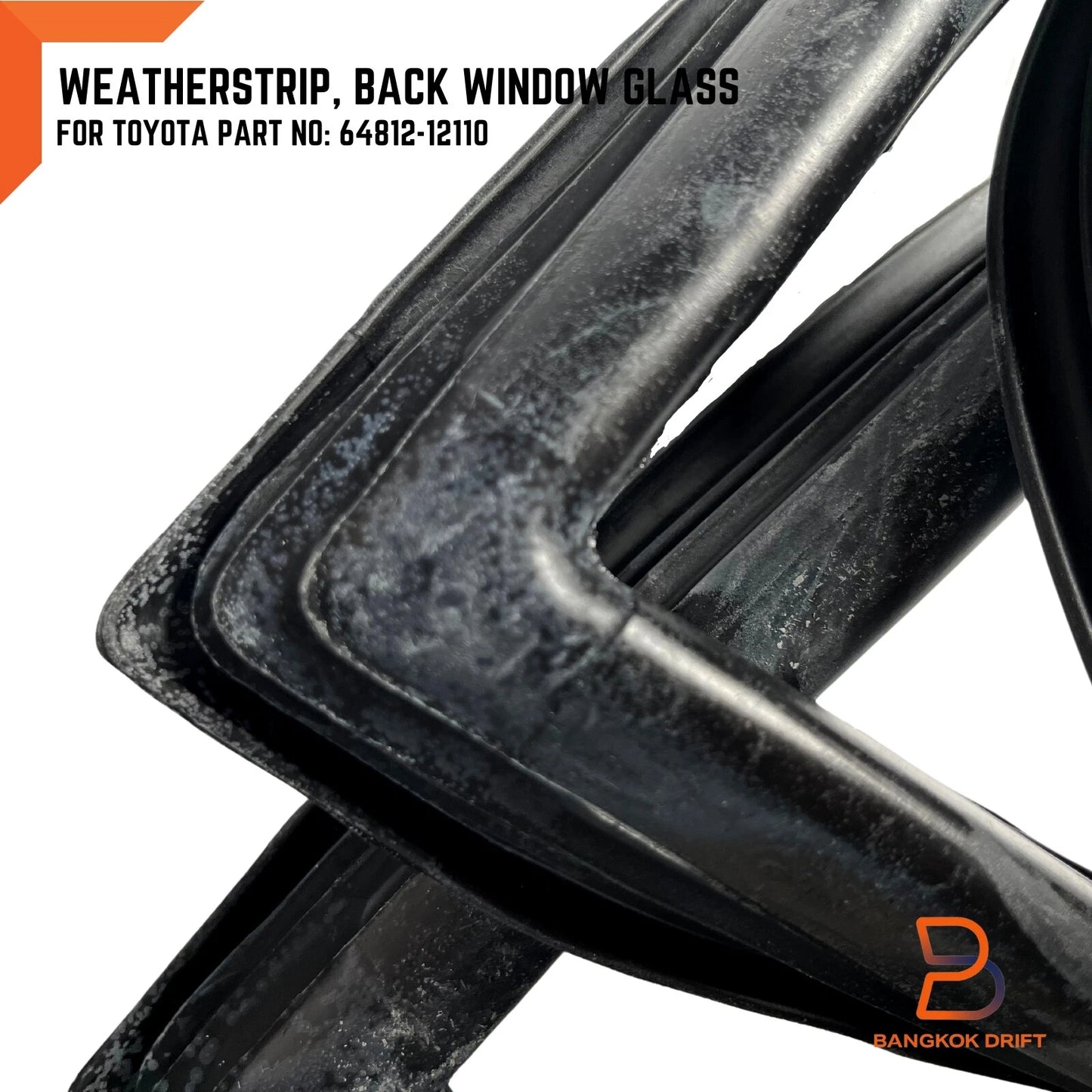Rear Window Weatherstrip Seal for Toyota Corolla (1974-1979)
