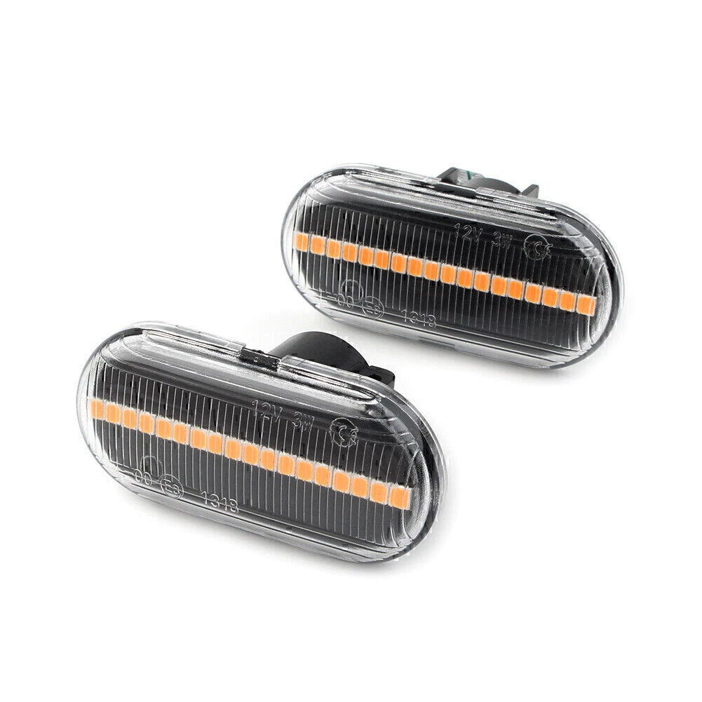 Dynamic Clear LED Side Marker Light for Smart Fortwo W453 (2015-2023)