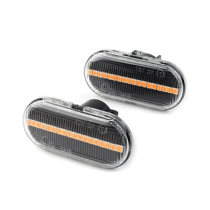 Dynamic Clear LED Side Marker Light for Smart Fortwo W453 (2015-2023)